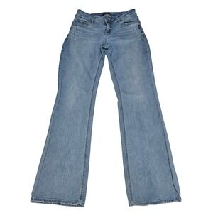 Silver Jeans Co Womens Medium Wash Bootcut Denim Jeans Size 32 Stretchy Beach